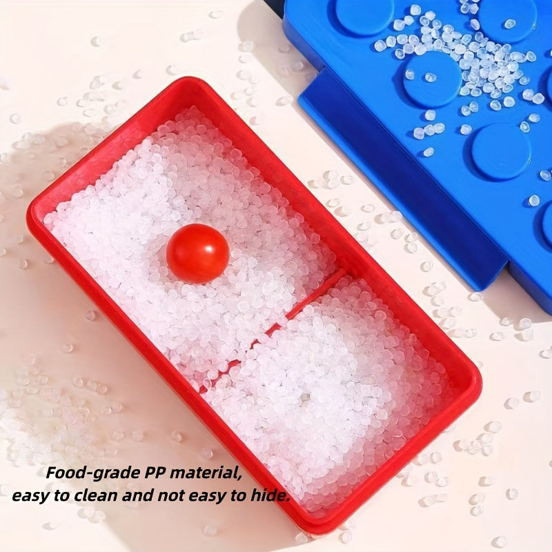 Fun Building Blocks Portable Food Supplement Lunch Box