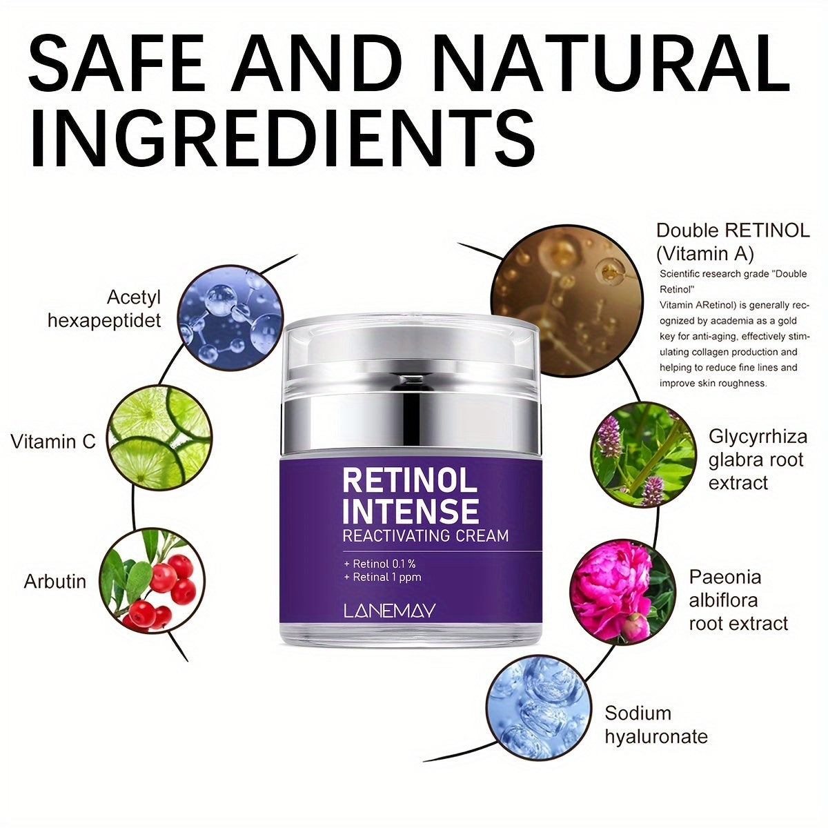 Retinol Intense Cream Face Moisturizer