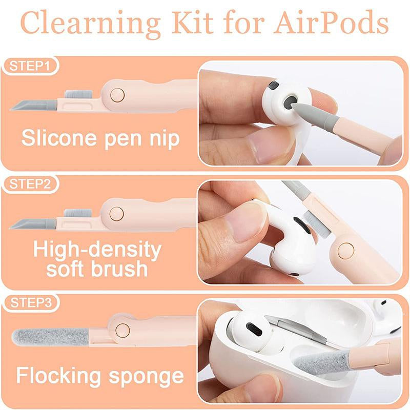 Laptop Screen Keyboard Earbud Cleaner Kit For Airpods Pro MacBook IPad IPhone IPod