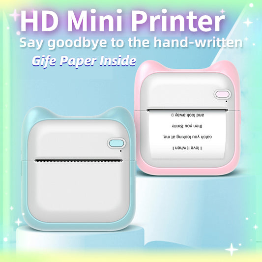 Mini Photo Printer for iPhone/Android,Portable Thermal Photo Printer