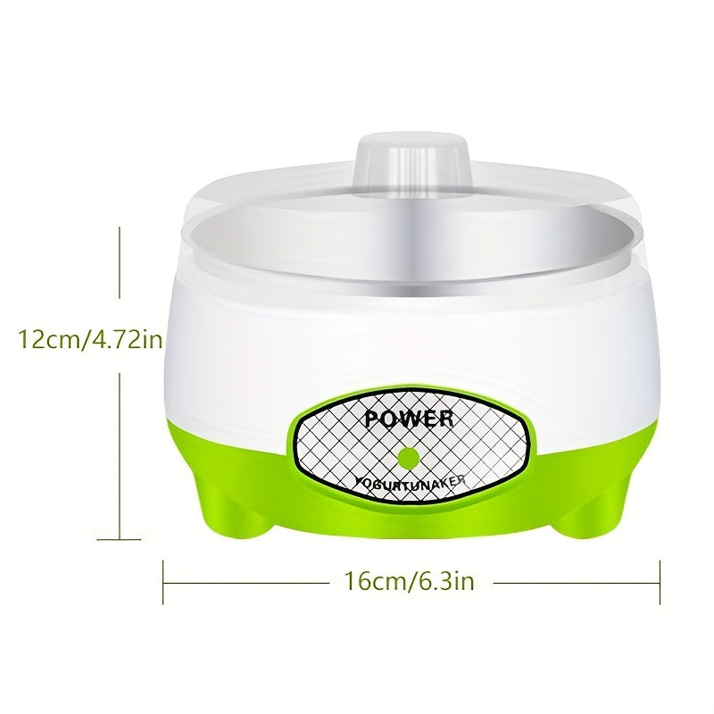 Stainless Steel Digital Yogurt Maker - 1L/35.2OZ Capacity, Fully Automatic, DIY Home Yogurt Container