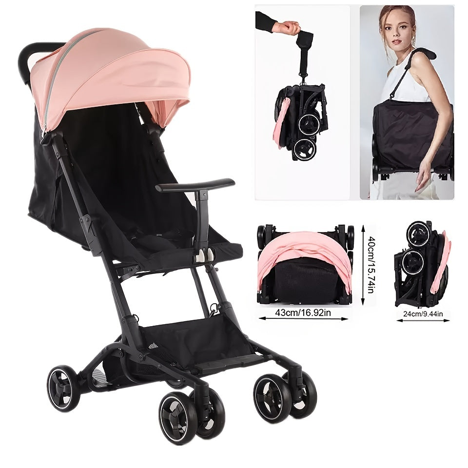 Lightweight & Portable T-Handle Stroller