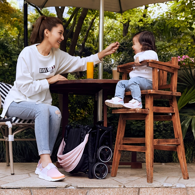 Lightweight & Portable T-Handle Stroller