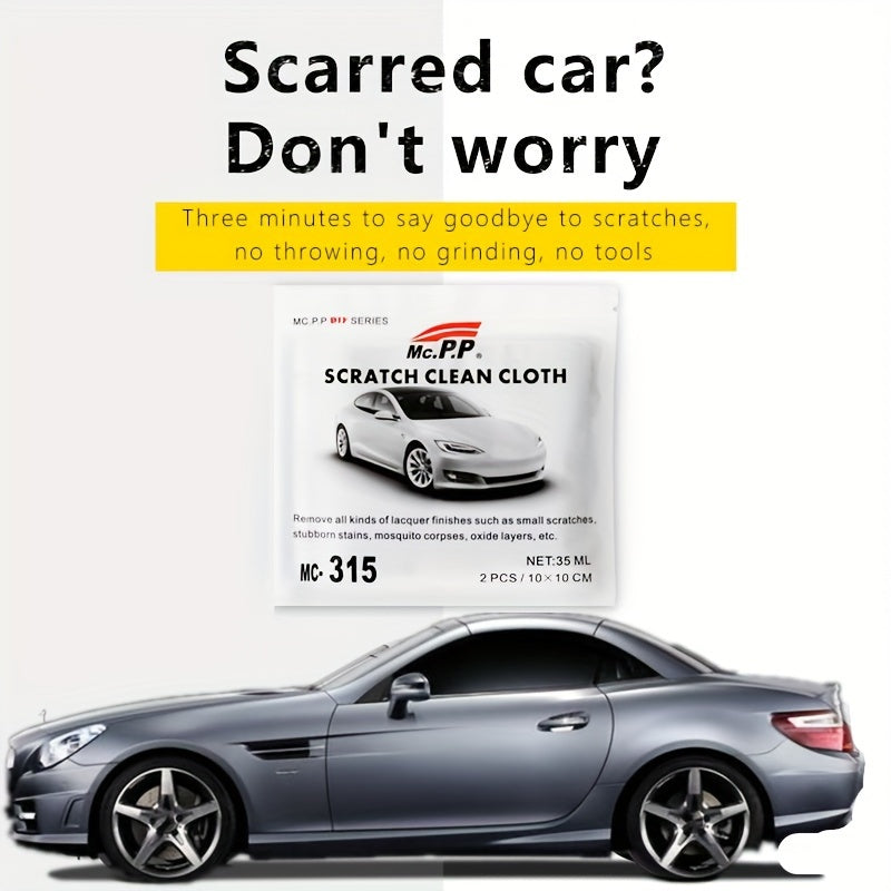 Restore Your Car's Paint Job Instantly with Nano Magic Car Scratch Remover Cloth!