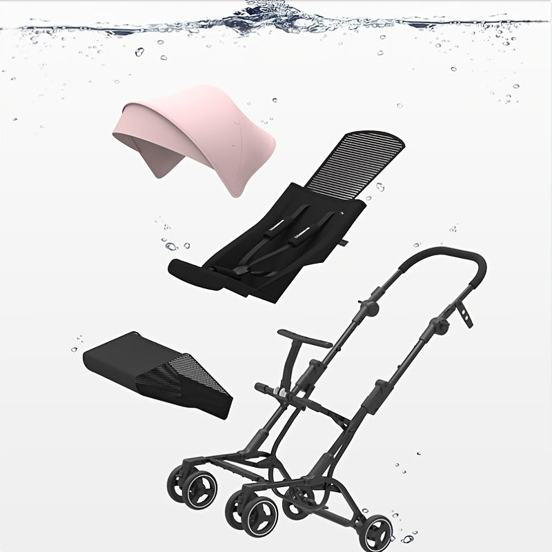 Lightweight & Portable T-Handle Stroller