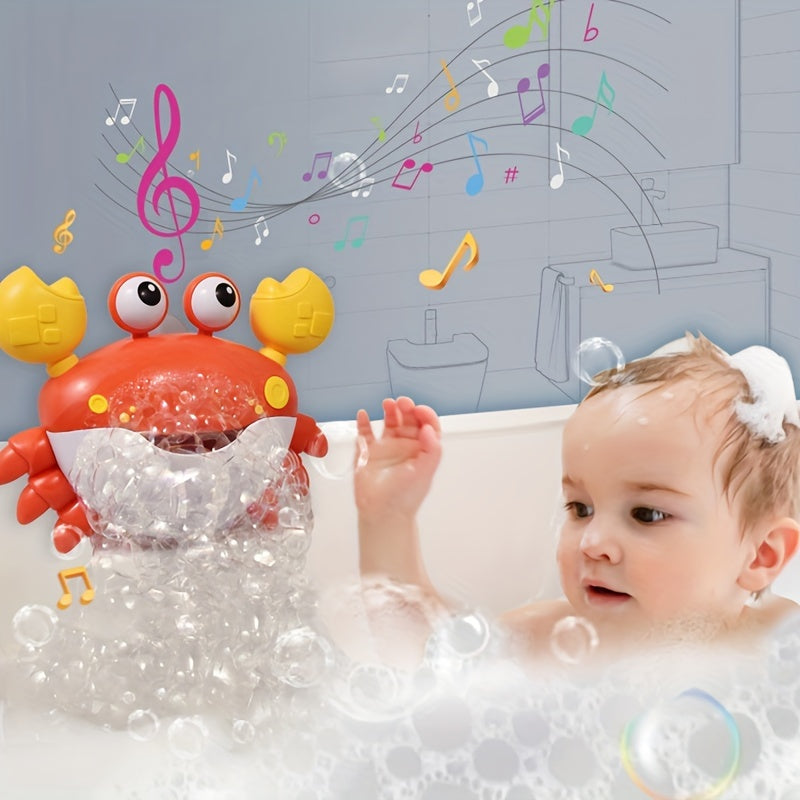 Crab Bubble Bath Maker For The Bathtub Blows Bubbles And Plays Songs