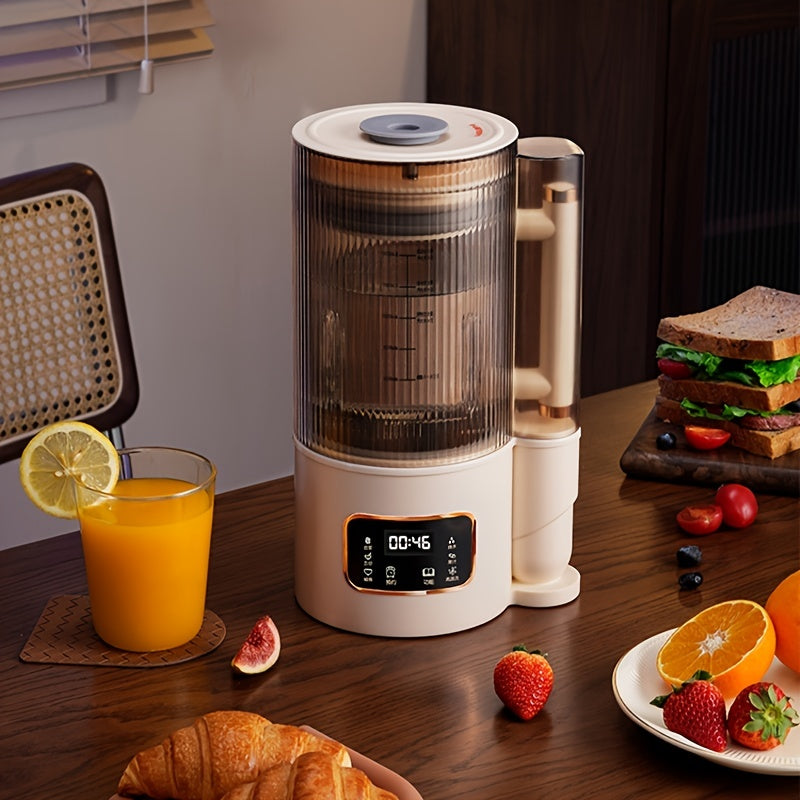 Multi-Functional Blender: Make Smoothies, Heat Household Items & More - Silent Soft Sound & Sound Insulation Cover!