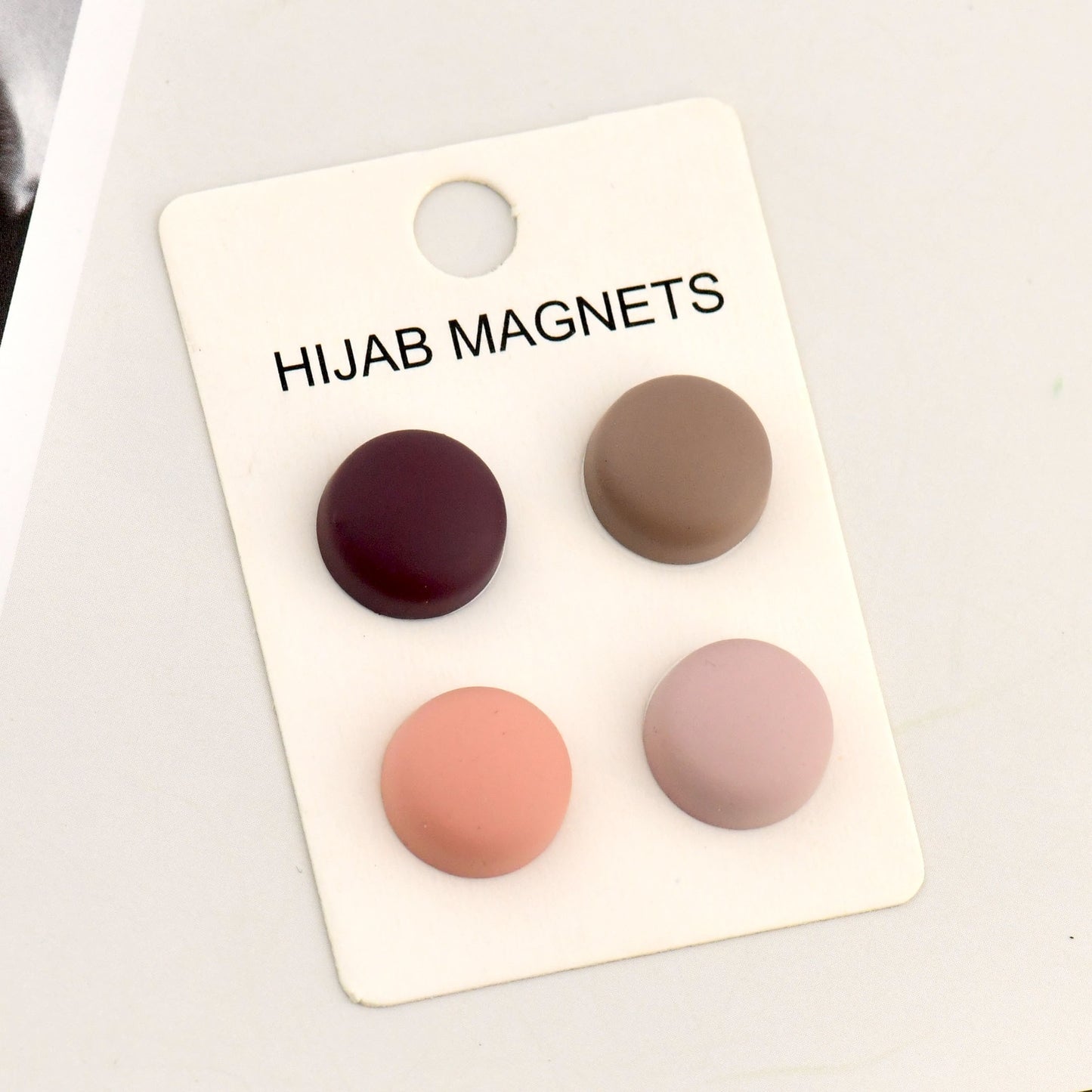 4pcs Magnetic Buckle Set Multifunctional Hijab Pins Set For Women Girls Clothings Decoration