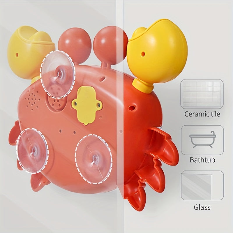 Crab Bubble Bath Maker For The Bathtub Blows Bubbles And Plays Songs