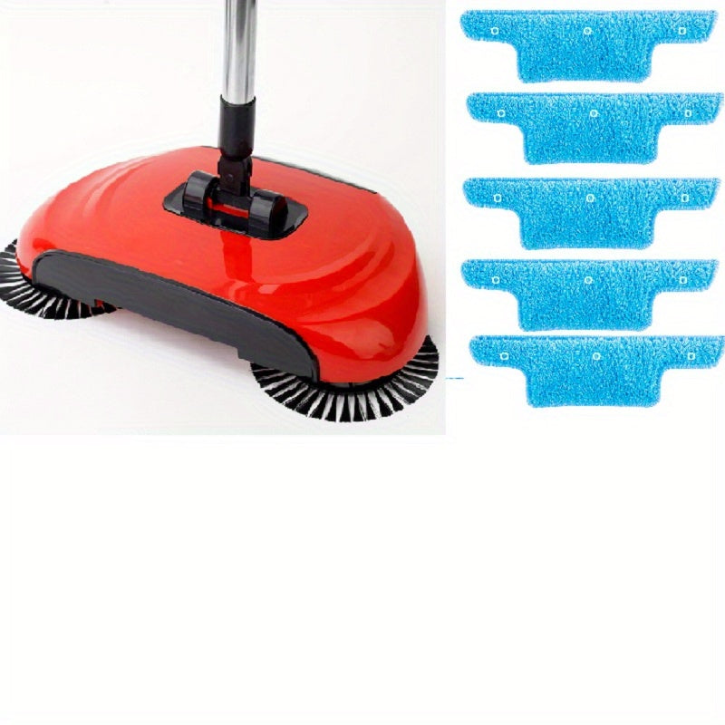 1set, 3 In 1 Multifunctional Hand Push Sweeper, Vacuum Cleaner, Hand Push Sweeping And Moping Machine, To Remove Garbage, Pet Hair