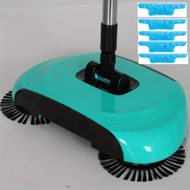 1set, 3 In 1 Multifunctional Hand Push Sweeper, Vacuum Cleaner, Hand Push Sweeping And Moping Machine, To Remove Garbage, Pet Hair