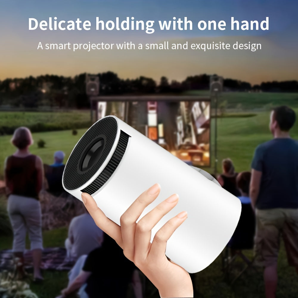 Araso Projector, Mini Projector 4K For Android 11.01080P 720 P 200ANSI Portable Wireless Home Outdoor Cinema 180° Projection Angle Adjustable