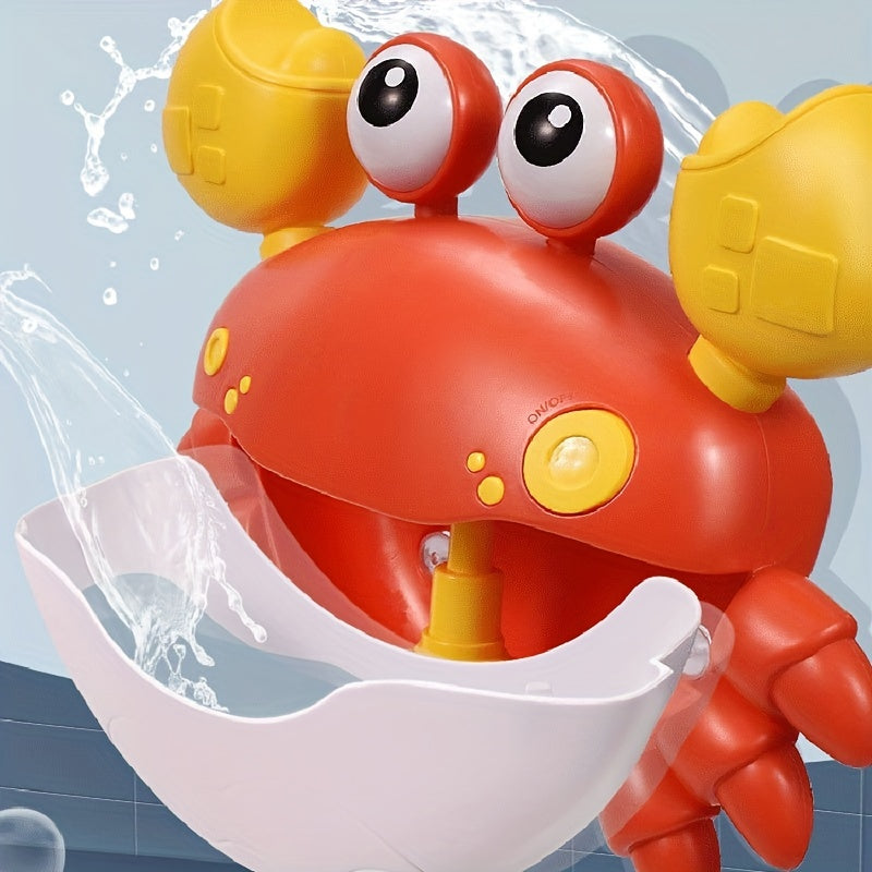 Crab Bubble Bath Maker For The Bathtub Blows Bubbles And Plays Songs