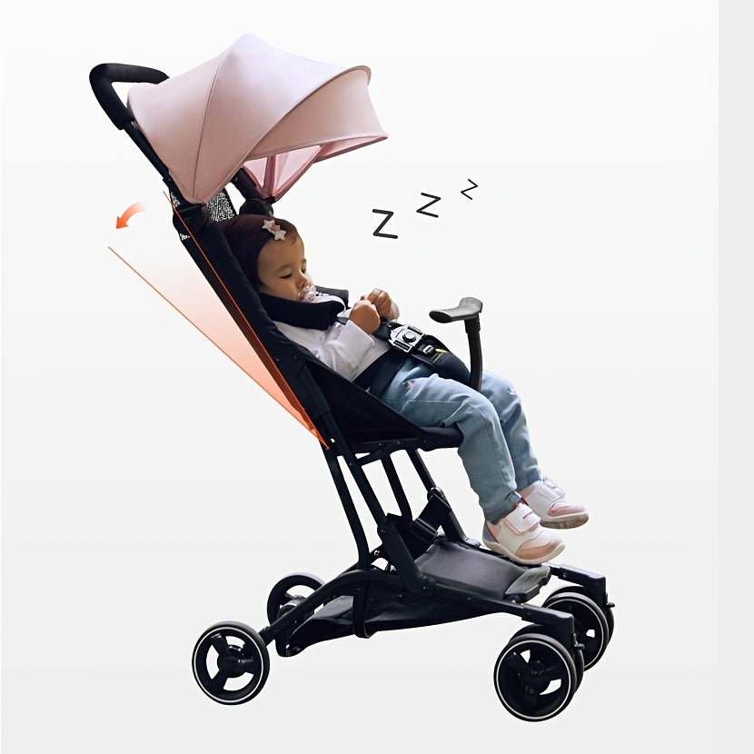 Lightweight & Portable T-Handle Stroller