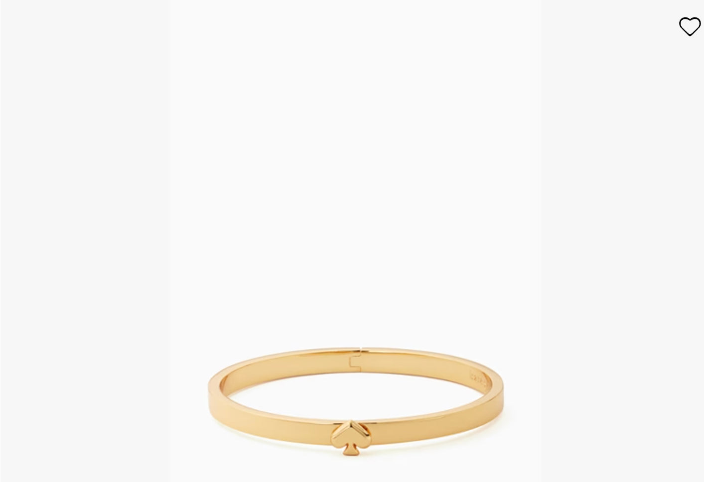 Everyday Spade Thin Metal Bangle