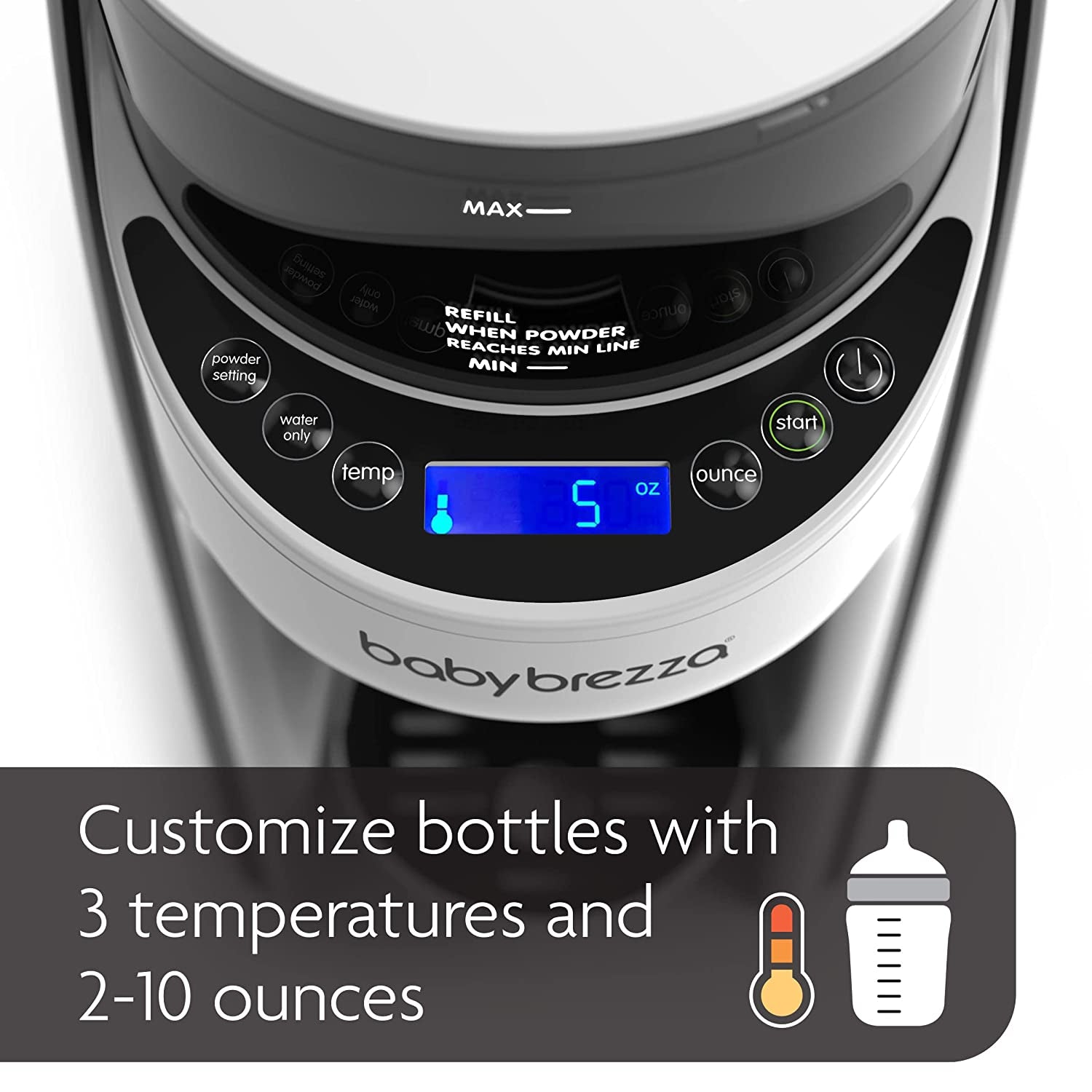 New and Improved  Formula Pro Advanced Formula Dispenser Machine - Automatically Mix a Warm Formula Bottle Instantly - Easily Make Bottle with Automatic Powder Blending