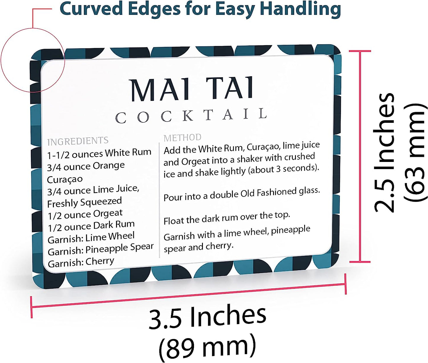 52 Cocktail & Mixed Drink Recipes Flash Cards – Simple & Easy Step Instructions & Tricks – Comprehensive Mixology Concoction Guide & Ingredient List – Master the Entertaining Art - Home Made Bartender