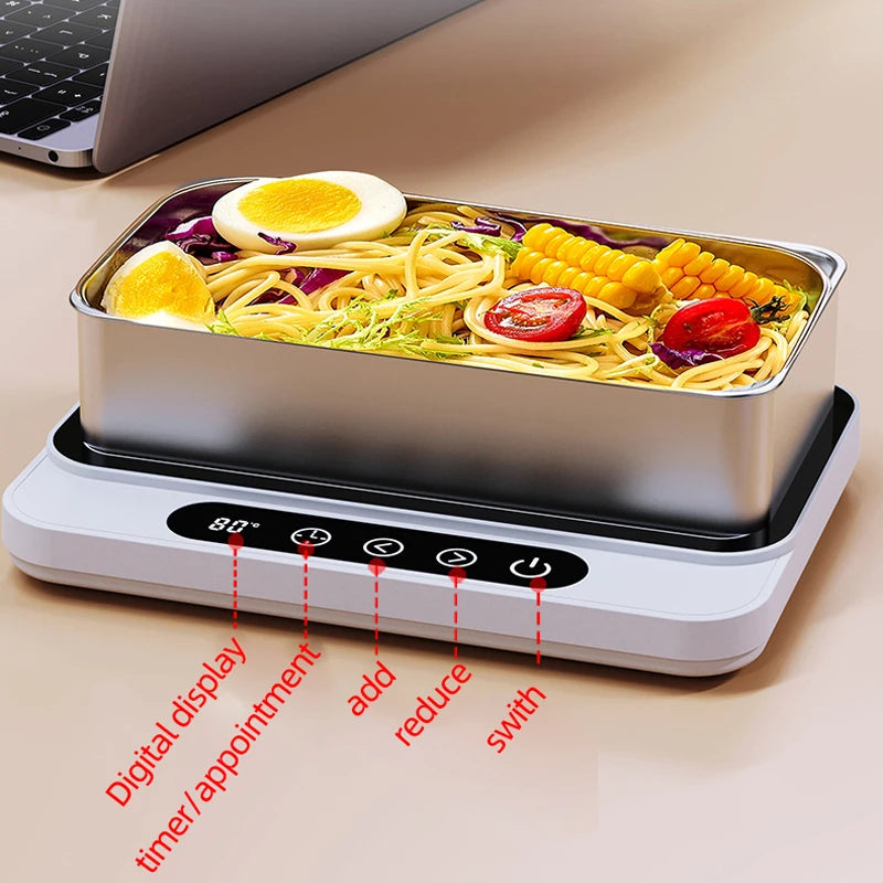 50W Cup Heater Coffee Mug Warmer Electric Hot Plate 9 Gear Temperature Warmer Coaster Heating Lunch Box Milk Home Office 220V