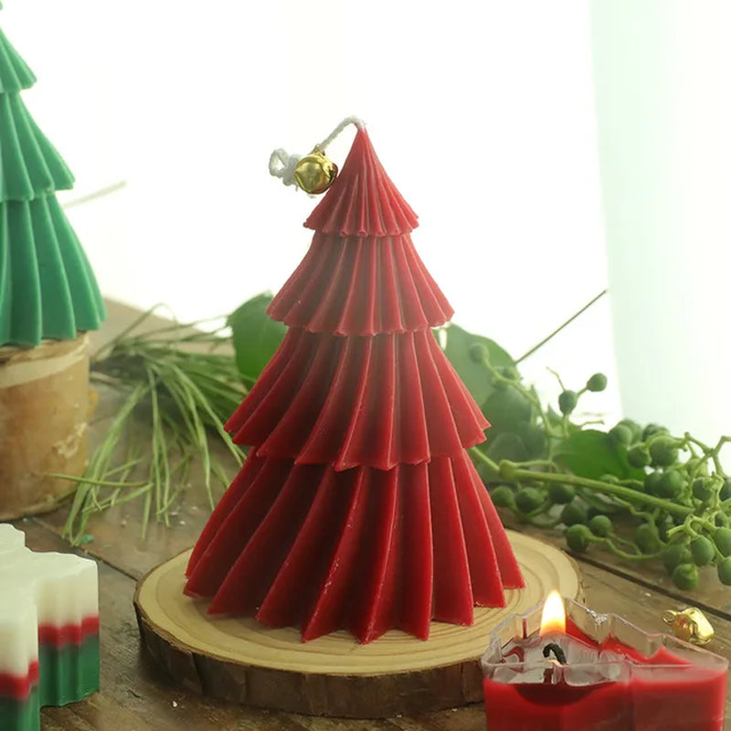 Luxury Decoration Candle Christmas Tree Scented Candles New Year'S Eve Decorations Home Decorative Aromatic Candles Gift Candles