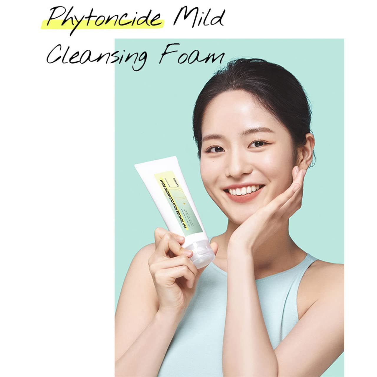 PHYTONCIDE MILD CLEANSING FOAM - Hypoallergenic & Mildly Acidic, Deeply Cleanses and Moisturizes, Soothes Skin without Tightness - 5.07Floz