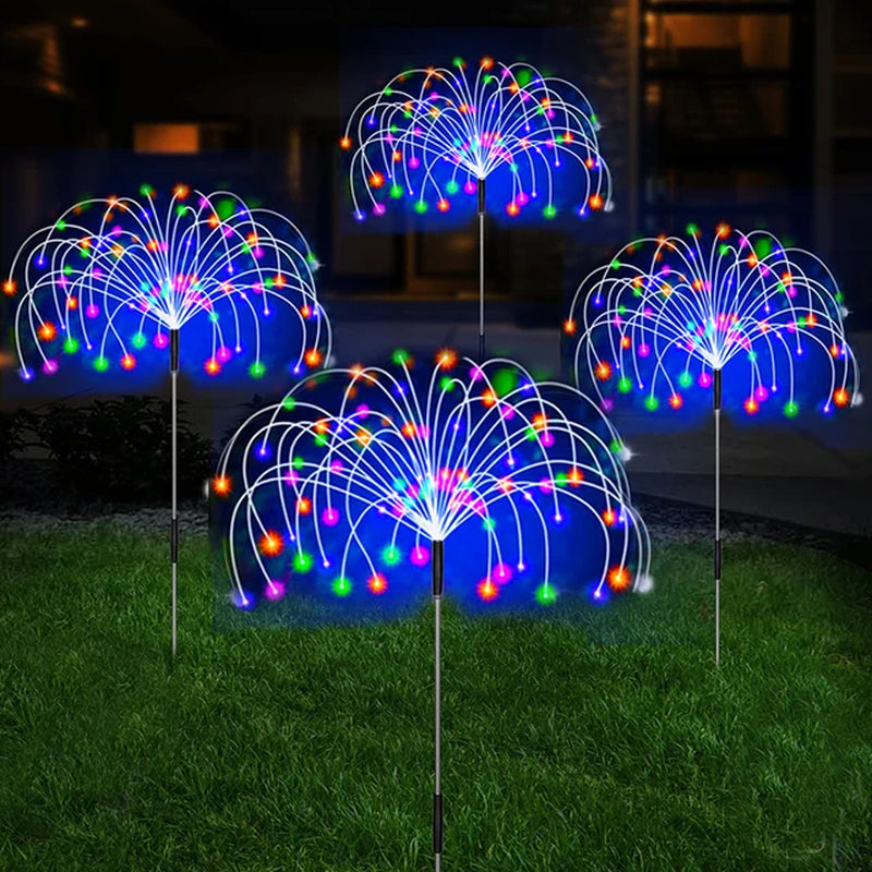 Solar LED Firework Fairy Lights Outdoor Waterproof Garden Decoration Lawn Pathway Solar Outdoor Light Garden Christmas Light