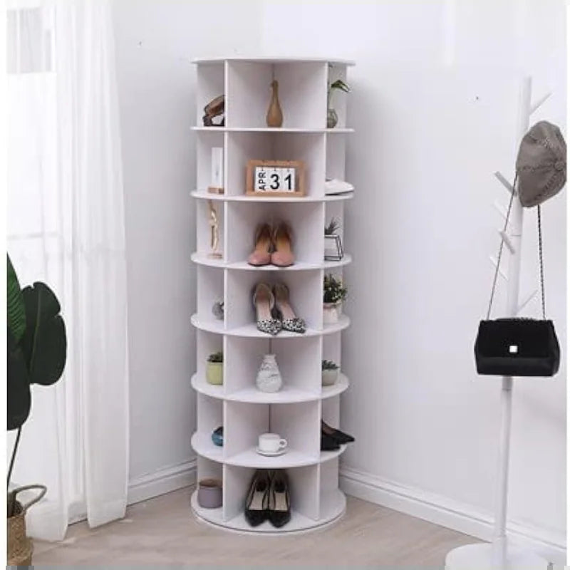 Weinstein Storage Rotating Shoe Rack 360° Original, Spinning Shoe Rack, Rotating Shoe Rack Tower, Lazy Susan, Reloving, Shoe