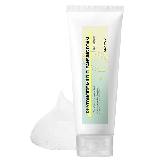 PHYTONCIDE MILD CLEANSING FOAM - Hypoallergenic & Mildly Acidic, Deeply Cleanses and Moisturizes, Soothes Skin without Tightness - 5.07Floz