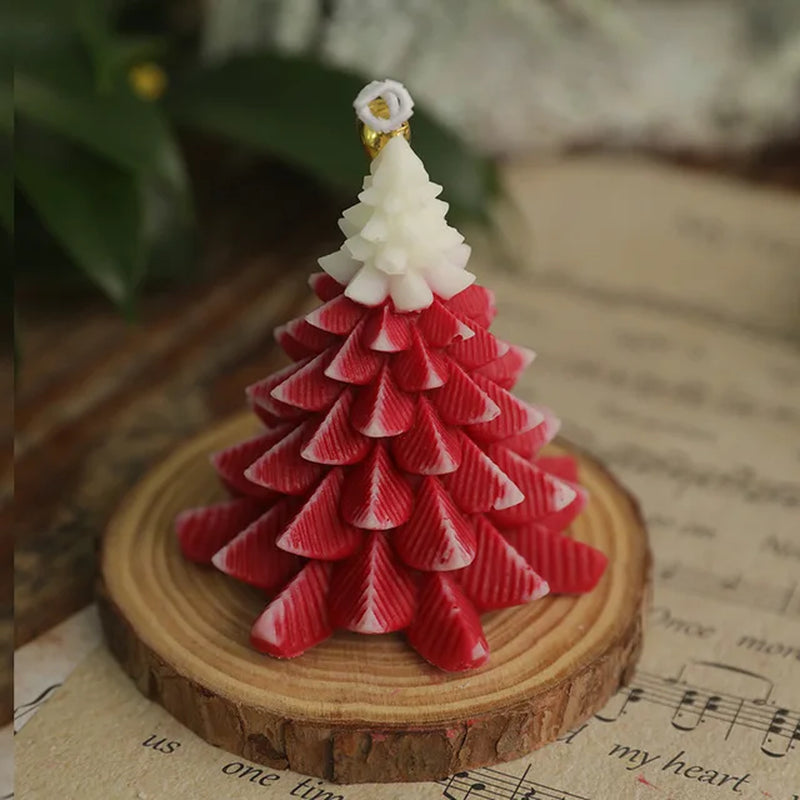 Luxury Decoration Candle Christmas Tree Scented Candles New Year'S Eve Decorations Home Decorative Aromatic Candles Gift Candles