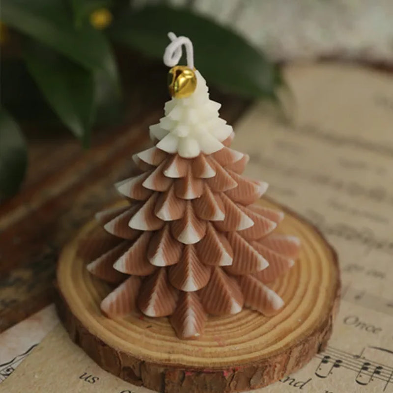 Luxury Decoration Candle Christmas Tree Scented Candles New Year'S Eve Decorations Home Decorative Aromatic Candles Gift Candles