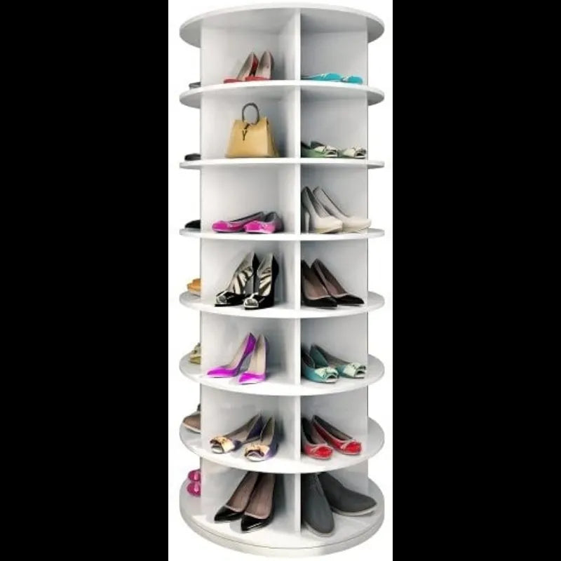 Weinstein Storage Rotating Shoe Rack 360° Original, Spinning Shoe Rack, Rotating Shoe Rack Tower, Lazy Susan, Reloving, Shoe